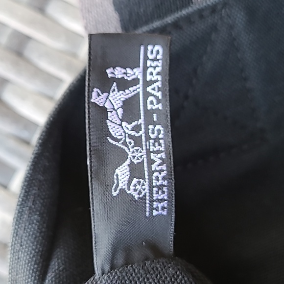 Hermes toile fourre toute-cabas canvas tote - Picture 8 of 16